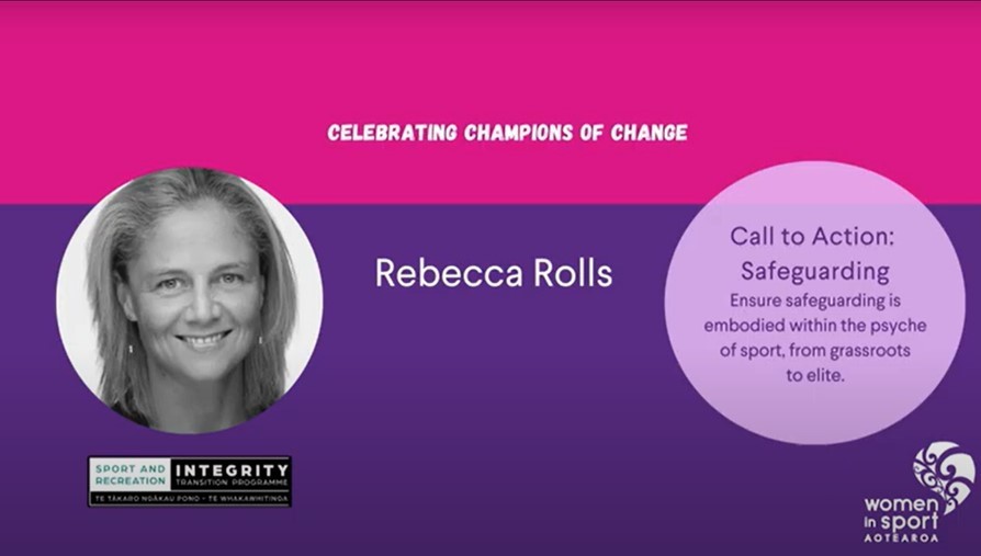 Celebrating Champions of Change: Rebecca Rolls