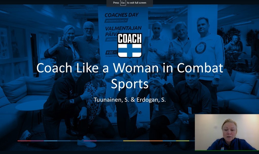 IWG: Sari Tuunainen - Coach Like a Woman in Combat Sports
