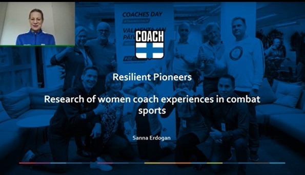 IWG: Sanna Erdogan - Resilient Pioneers: Top Level Women Coaches in Martial Arts