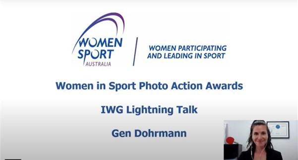 IWG: Gen Dohrmann - Reshaping the images we see of women's sport in Australia